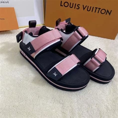 arcade flat sandal louis vuitton|louis vuitton flat sandals.